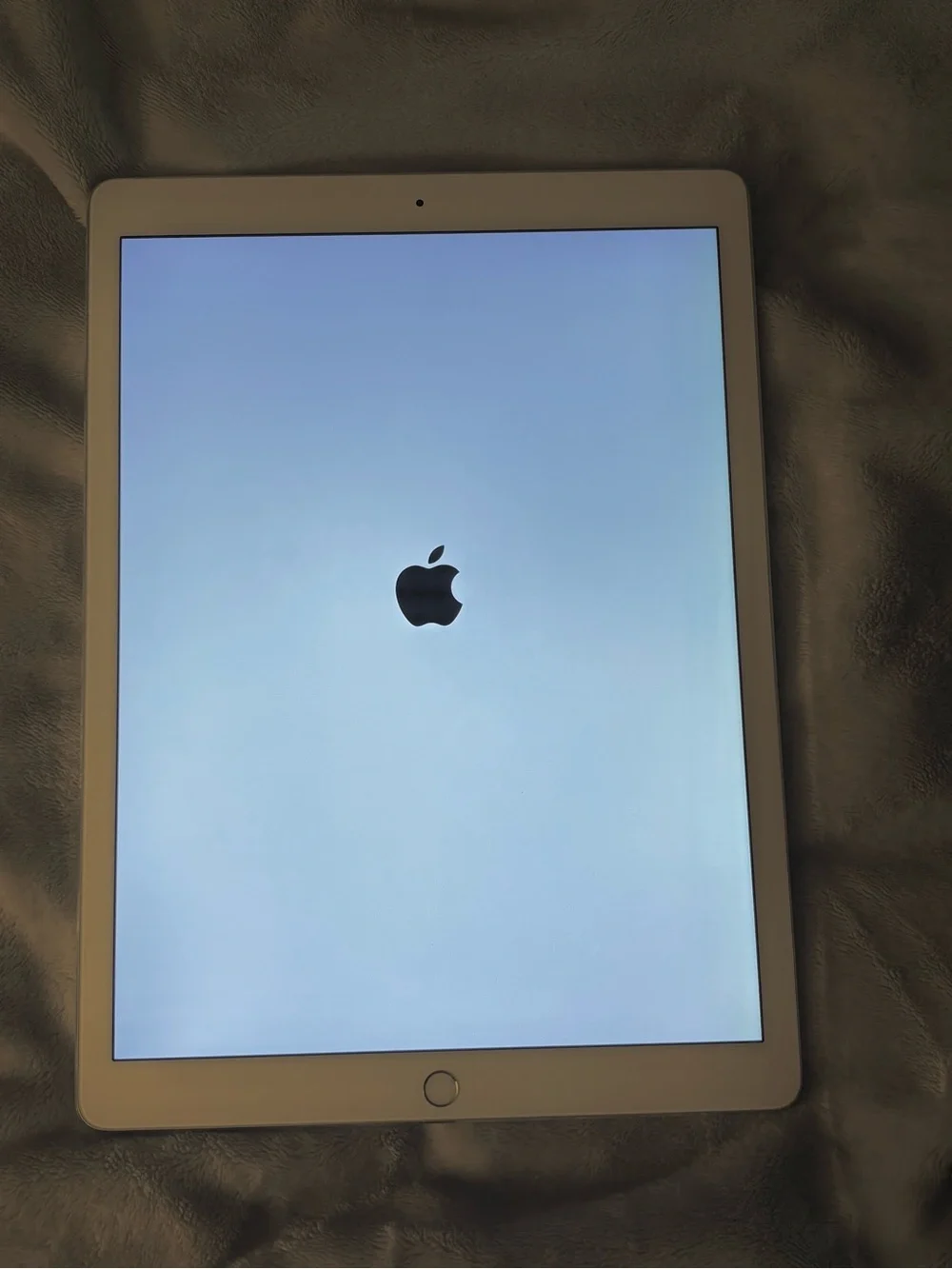 Apple iPad Pro 12.9-inch 1st Gen in Silver w/ Apple Lightning USB Cable